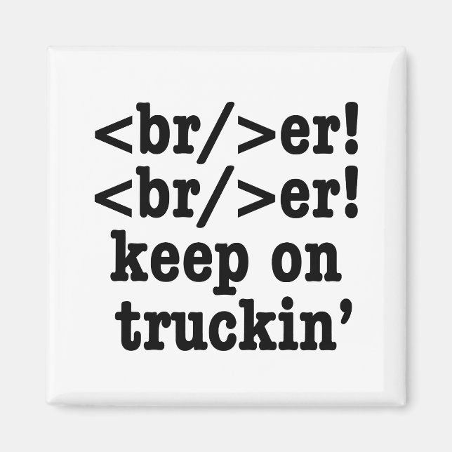 Aimant disjoncteur ! disjoncteur ! continuez sur camion'  (Devant)