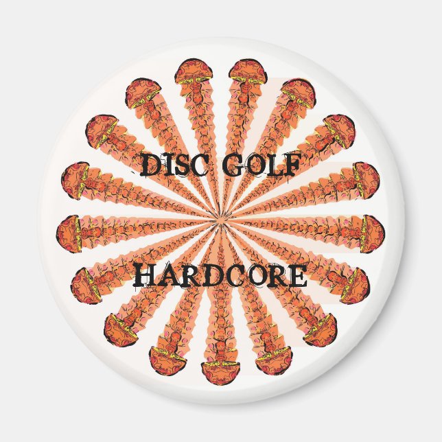 AIMANT DISQUE DE GOLF HARDCORE (Devant)