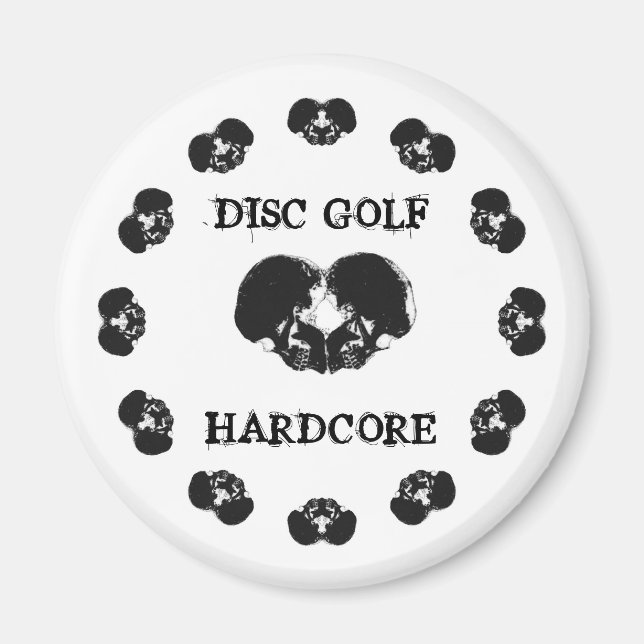 AIMANT DISQUE DE GOLF HARDCORE (Devant)