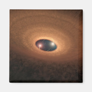 Aimant Disque D'Étoiles De Matériel Dusty