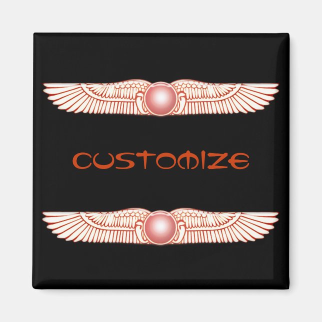 Aimant Disque Soleil Arrière Sumérien Anunnaki (Devant)