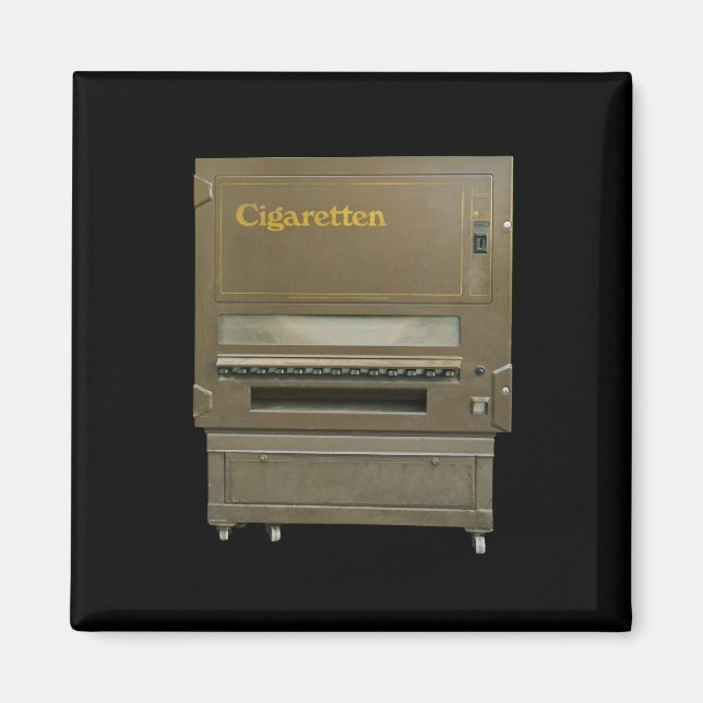 Aimant Distributeur Automatique de Cigarettes Ancien (Devant)