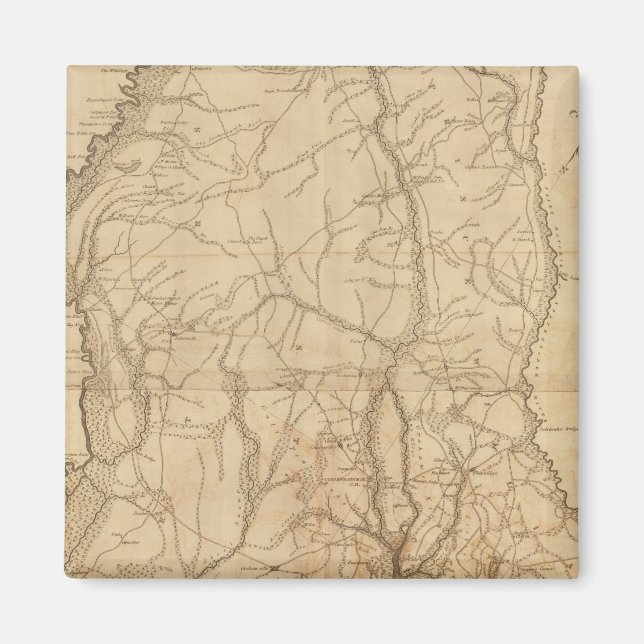 Aimant District de Beaufort, Caroline du Sud (Devant)