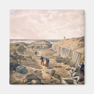 Aimant Ditch du Bastion du Mat, assiette de "Le Siège