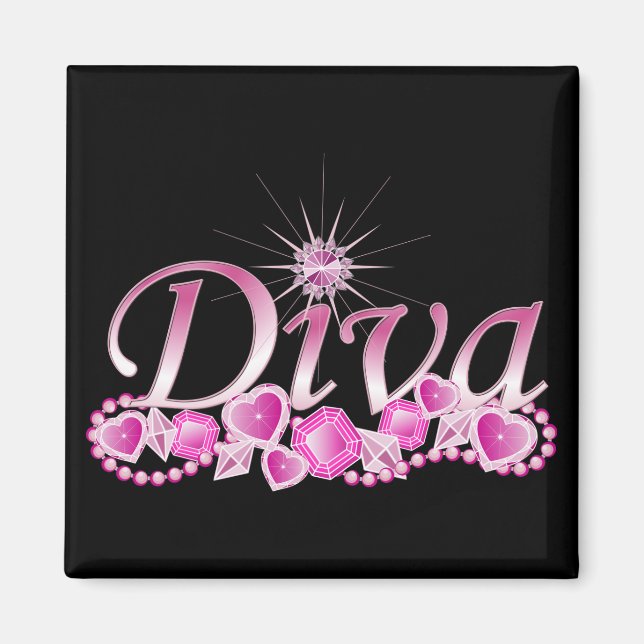 Aimant Diva Bling (Devant)