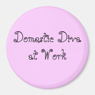 Aimant Diva domestique au travail