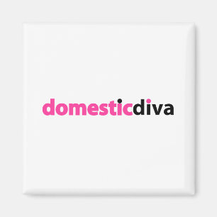 Aimant diva domestique (noir)