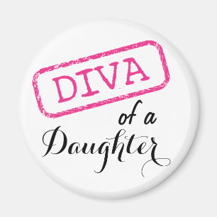 Aimant DIVA d'une fille