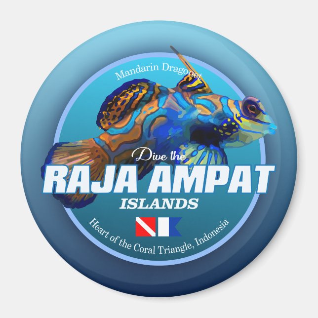 Aimant Dive Raja Ampat (DD2) (Devant)