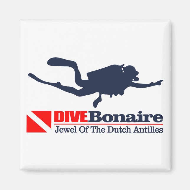Aimant DIVEBonaire (Devant)