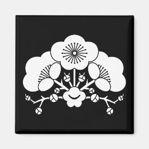 Aimant Diverses fleurs de prunes