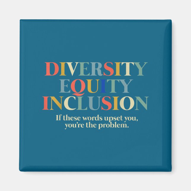 Aimant Diversity Equity Inclusion  (Devant)