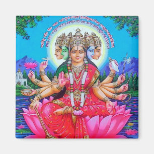 Aimant Divinité de Gayatri Devi de déesse