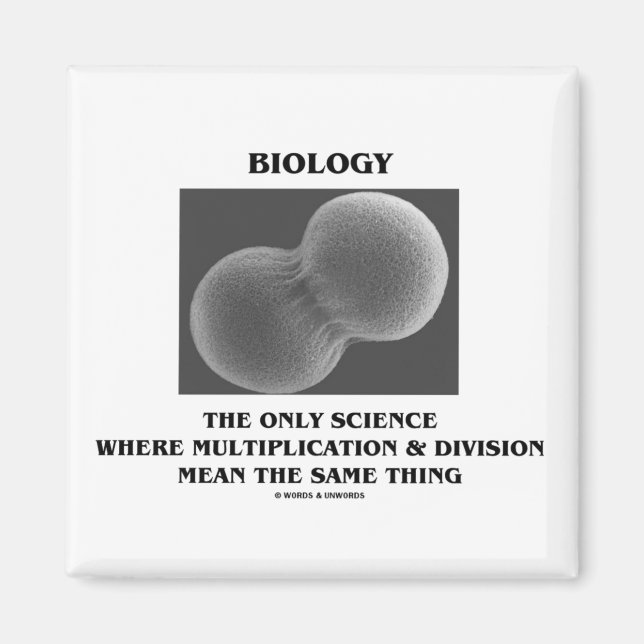 Aimant Division des sciences de la biologie Multiplicatio (Devant)