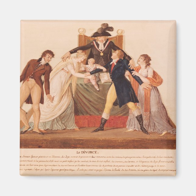 Aimant Divorce. La réconciliation (Devant)