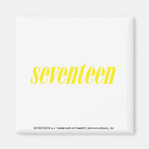 Aimant Dix-sept Logo Jaune