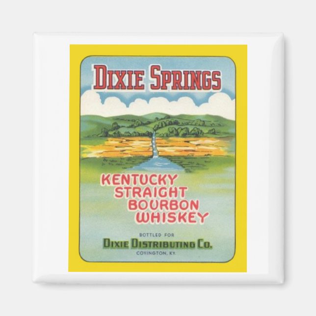 Aimant Dixie Springs Bourbon (Devant)