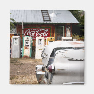 Aimant Dixon, Nouveau Mexique, Etats-Unis. Voiture