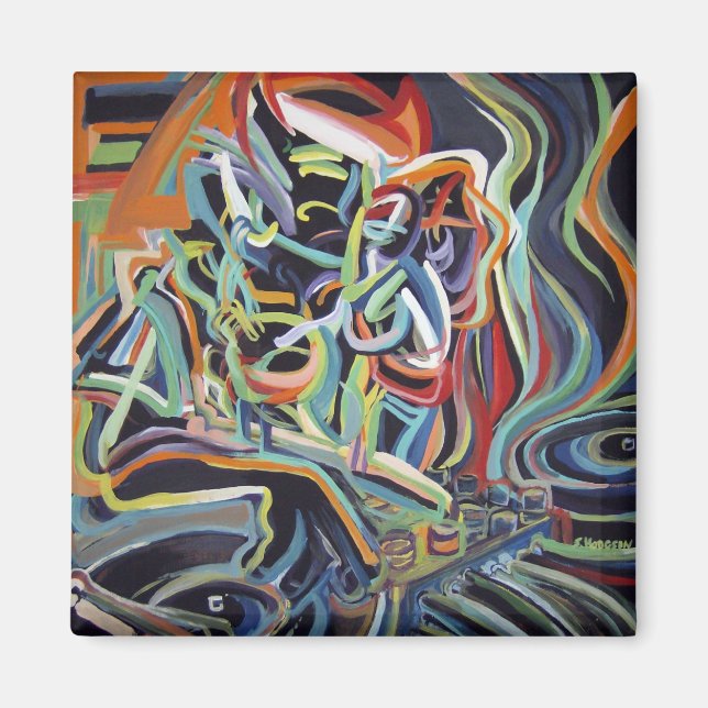 Aimant DJ SubRosa (Devant)