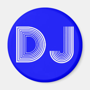 Aimant DJ vintage