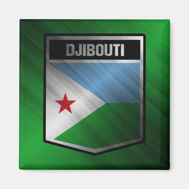 Aimant Djibouti (Devant)