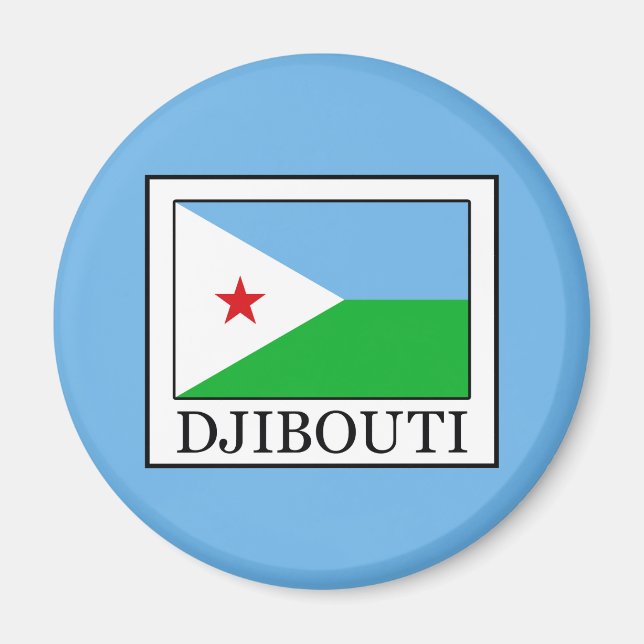Aimant Djibouti (Devant)