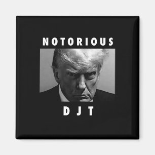 Aimant Djt Donald Trump Mug Shot Républicain 2024 Maga