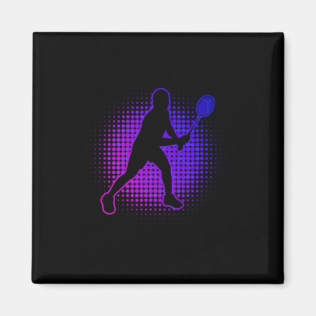 Aimant Dminton Player Dminton Women's Squash Shuttle (Devant)