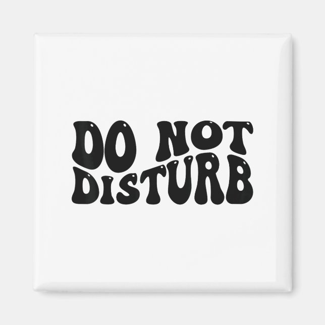 Aimant Do Not Disturb  (Devant)