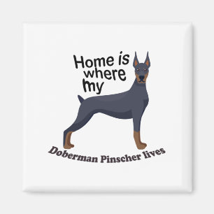Aimant Doberman