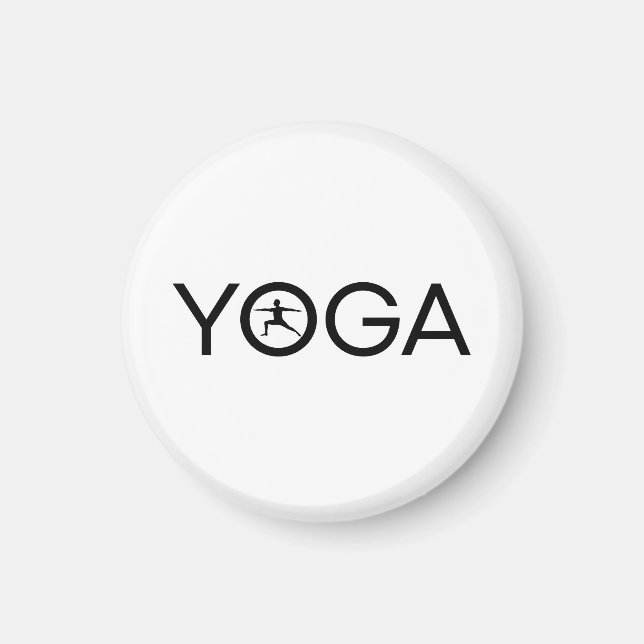 Aimant Document de yoga (Devant)
