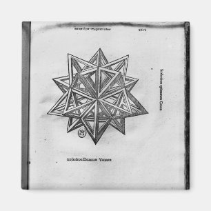 Aimant Dodécahedron, de 'De Divina Proportione'