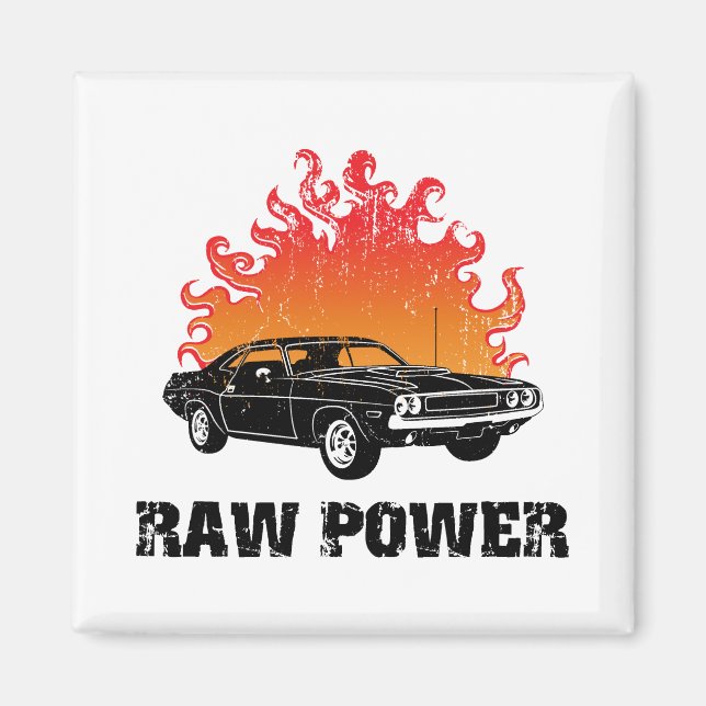 Aimant Dodge Hemi Challenger 1970 (Devant)