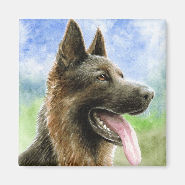 Aimant dog 146 German Shepherd (Devant)