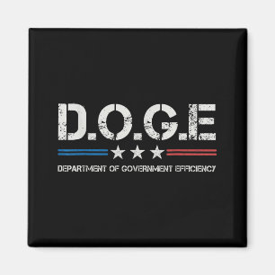 Aimant Doge D.o.p.e. Ministère de l'Efficacité gouverneme