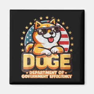 Aimant Doge D.o.p.e. Ministère de l'Efficacité gouverneme