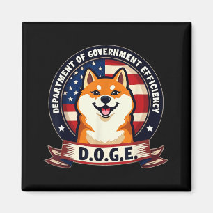 Aimant Doge D.o.p.e. Ministère de l'Efficacité gouverneme