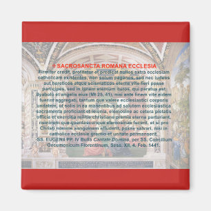 Aimant Dogma de Fide "Extra Ecclesiam Nulla Salus"