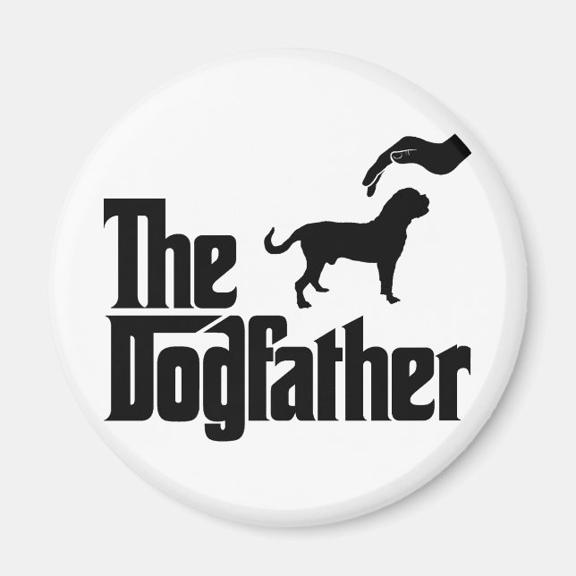 Aimant Dogue de Bordeaux (Devant)