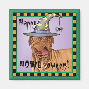 Aimant Dogue de Bordeaux Witch