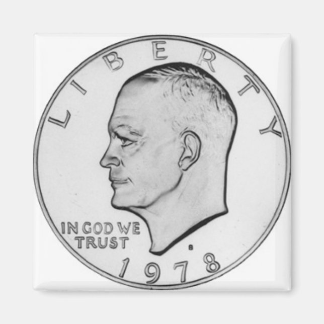 Aimant Dollar 1978, Eisenhower, produits (Devant)