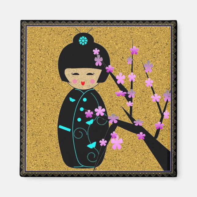 Aimant Dollar asiatique (Devant)