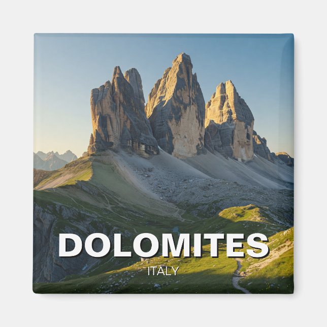 Aimant Dolomites Italie Travel (Devant)