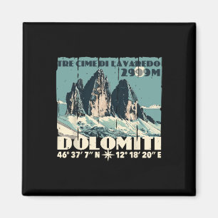 Aimant Dolomites Italie Tre Cime Di Lavaredo Drei Zinnen