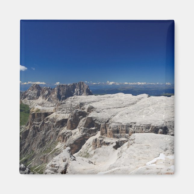 Aimant Dolomites italiennes - Groupe Sella (Devant)