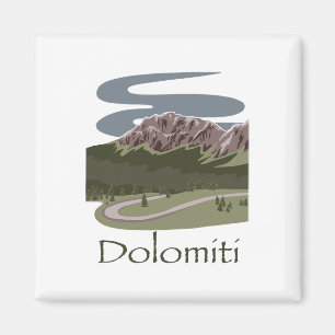 Aimant Dolomites italiennes Randonnée Conception Voyage L