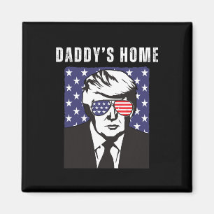 Aimant Domicile De Papa Drôle Républicain Donald Trump So