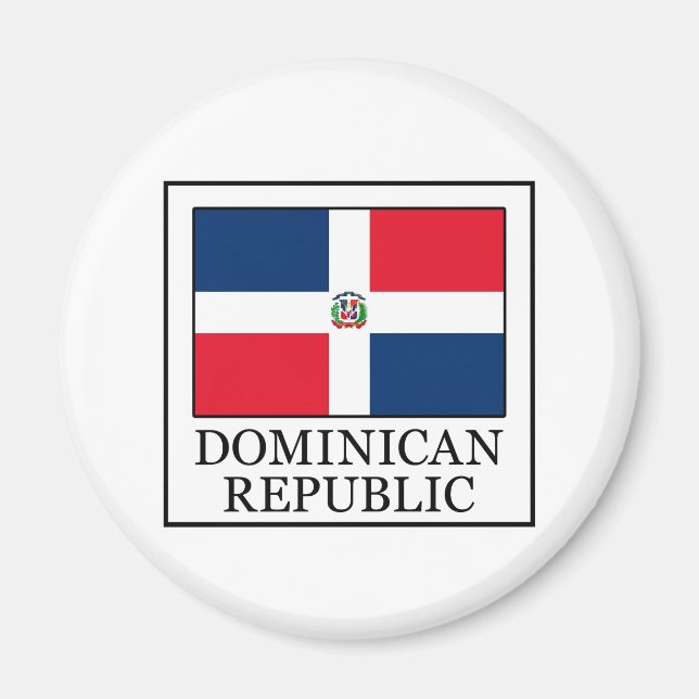 Aimant Dominican Republic (Devant)