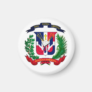 Aimant Dominican Republic coat of arms