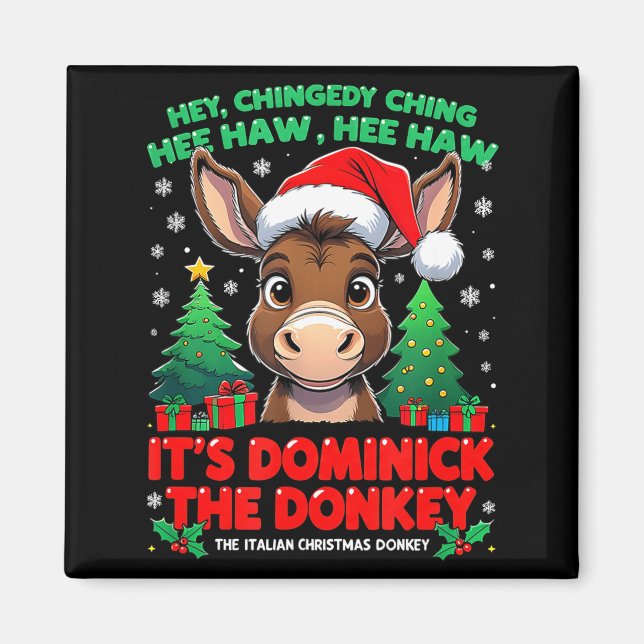 Aimant Dominick Cheer Mi Burrito Sabanero Mexican Christm (Devant)